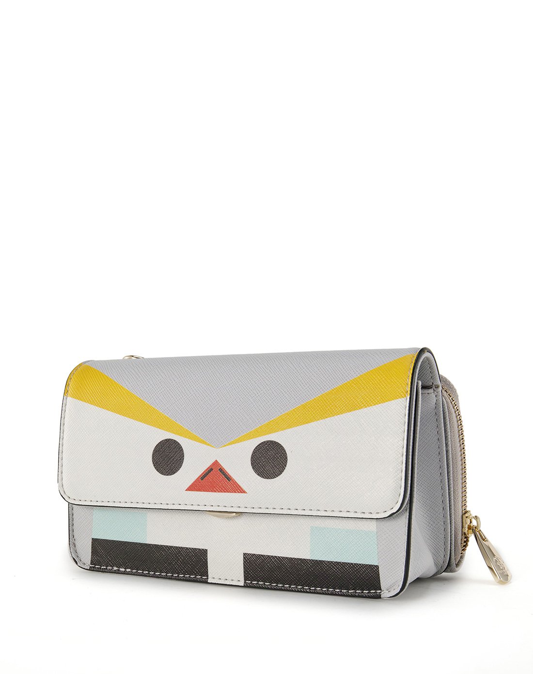 女式可爱迷你信封包休闲单肩小怪兽包卡通斜挎包