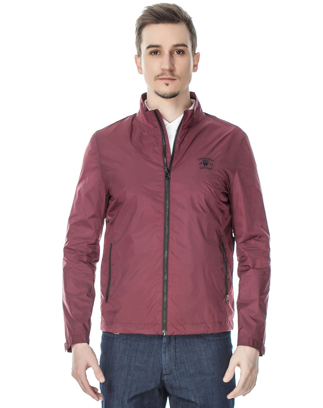 雷驰男装2018春夏新款百搭舒适时尚多色茄克