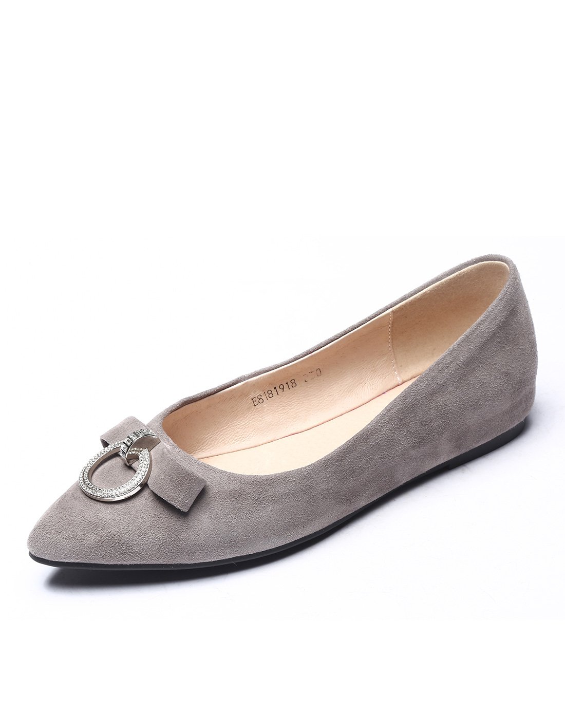 优雅舒适 女士尖头平底休闲鞋