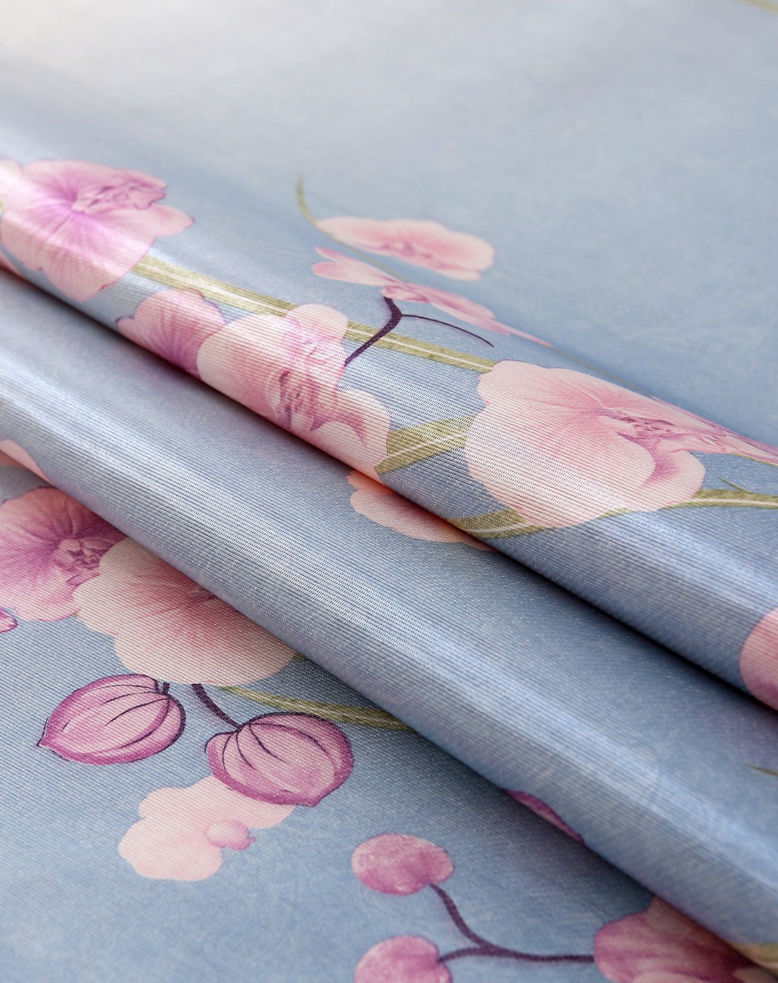 可折叠印花冰丝席三件套凉席