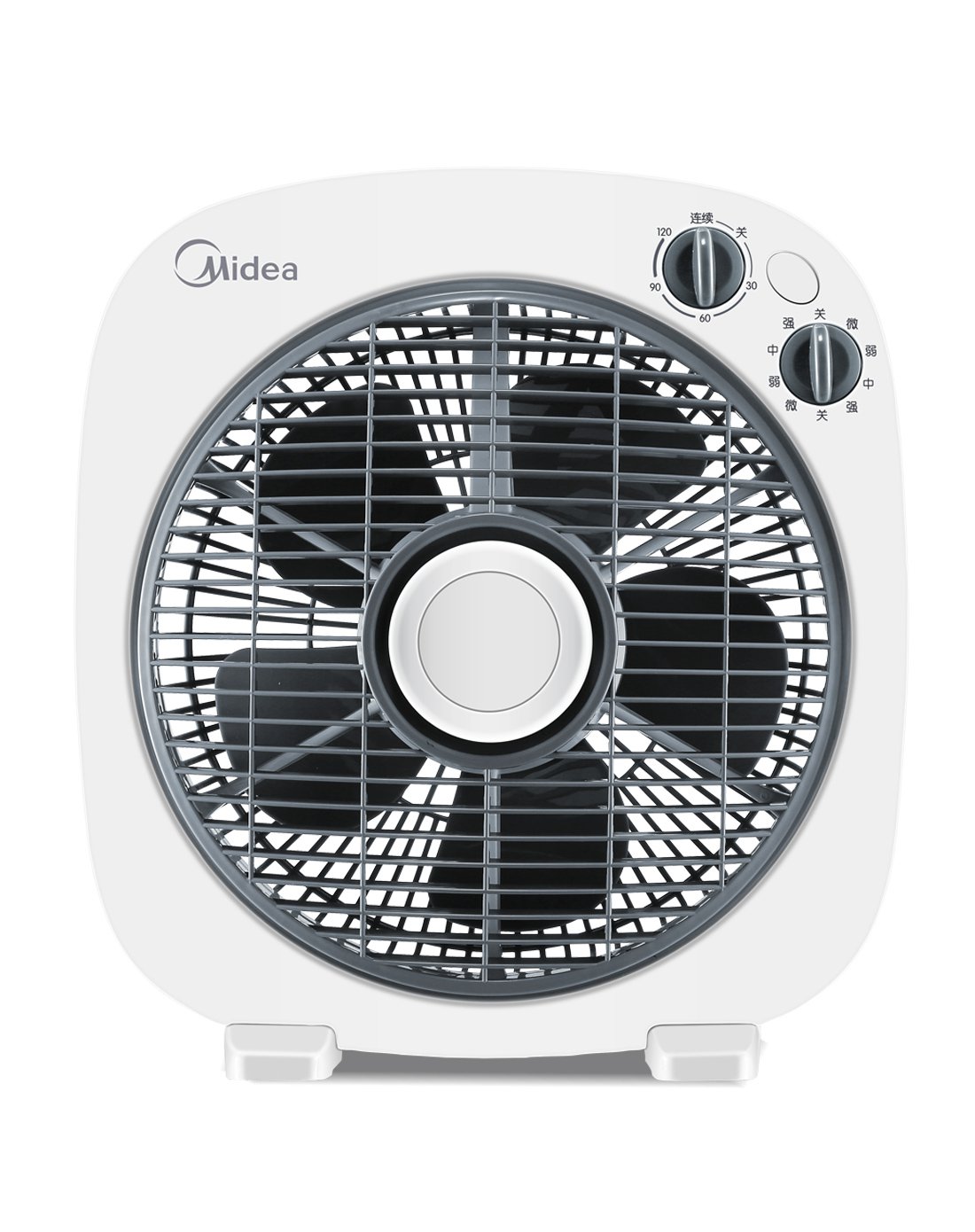 美的midea风扇专场美的kyt25-17d家用10寸静音大风量定时鸿运扇转页扇