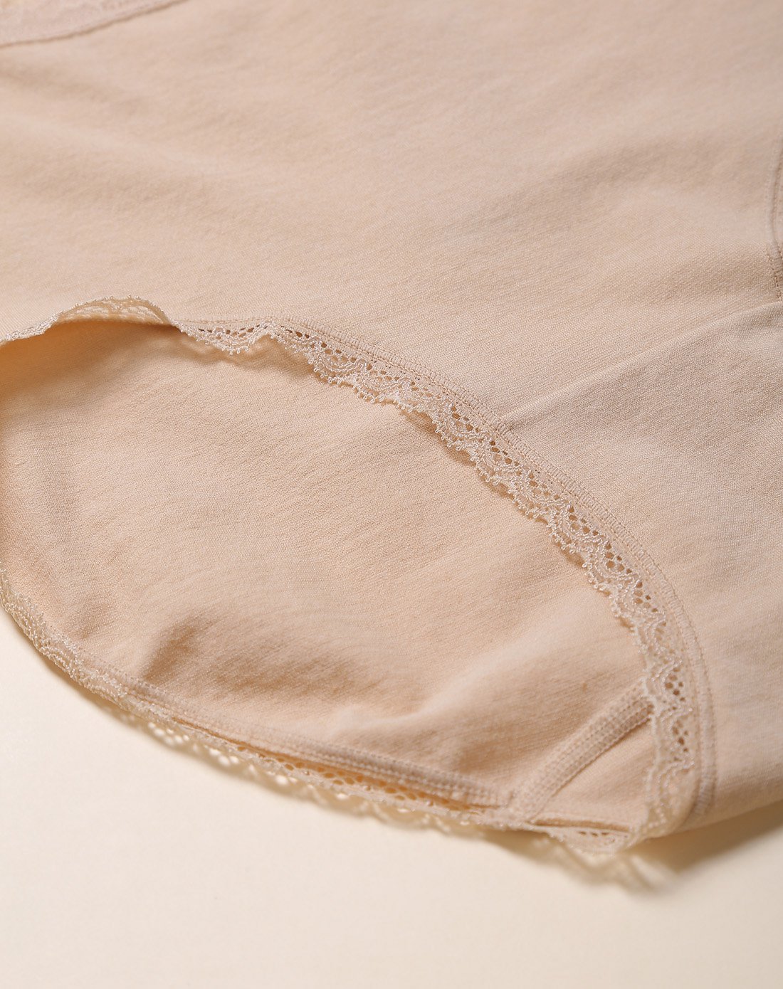 aimer女款简约蕾丝花边内裤高腰三角裤女士内裤