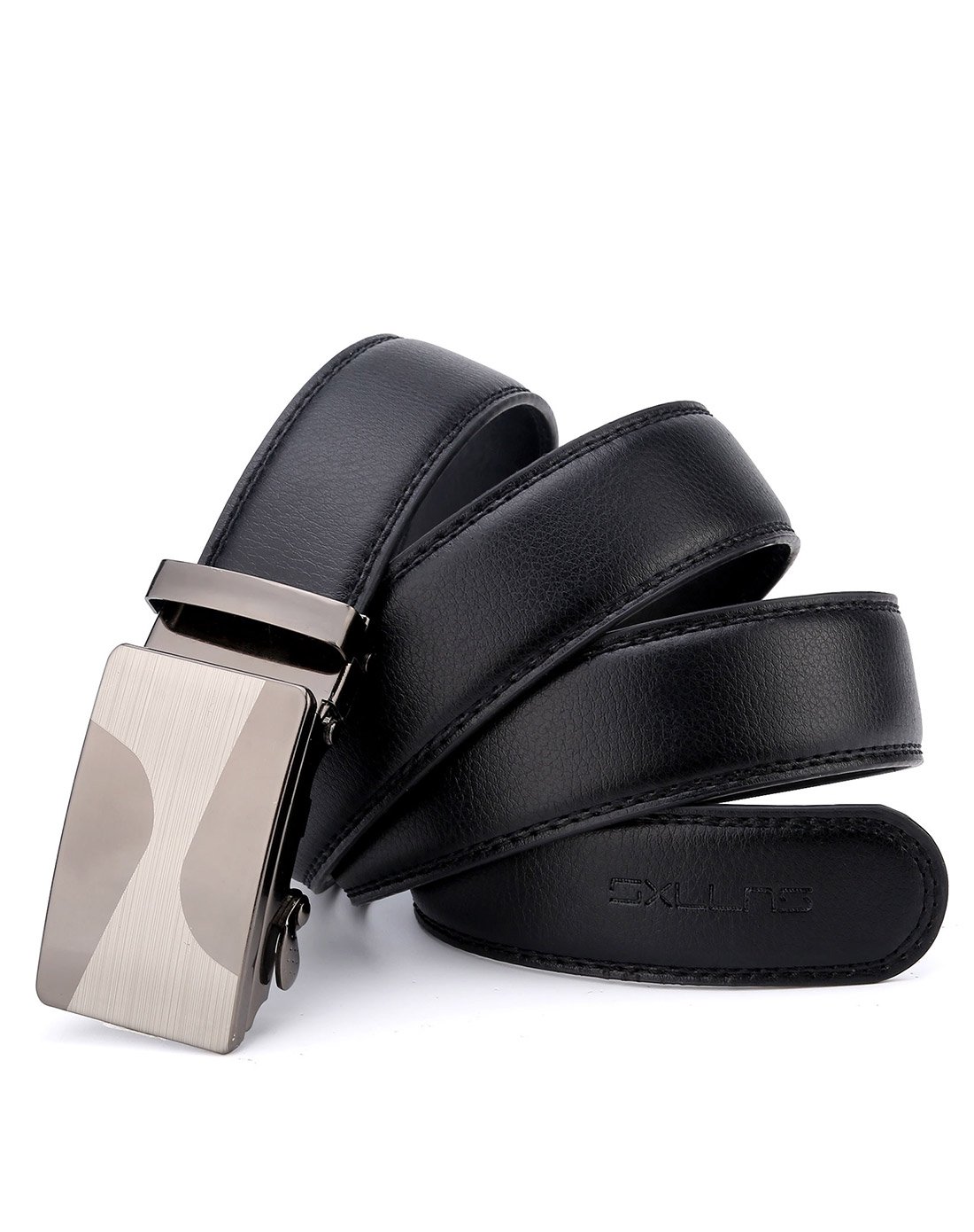 平滑款男士大气时尚百搭自动扣皮带