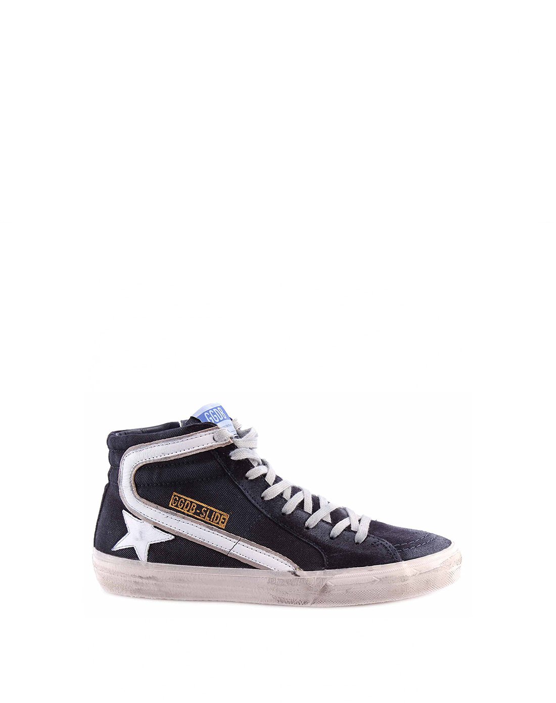 男士高帮平底系带休闲鞋