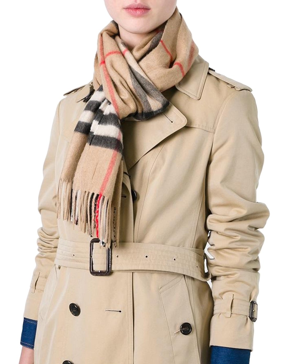 国际大牌gucci burberry围巾皮带专场 burberry 巴宝莉 女士格纹羊绒