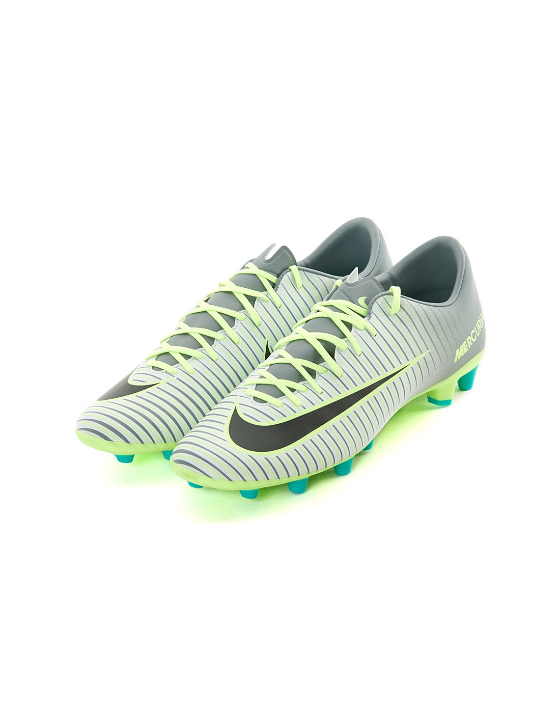 耐克nike 刺客11 ag 男款银灰色/黑/幽灵绿足球鞋 足球系列