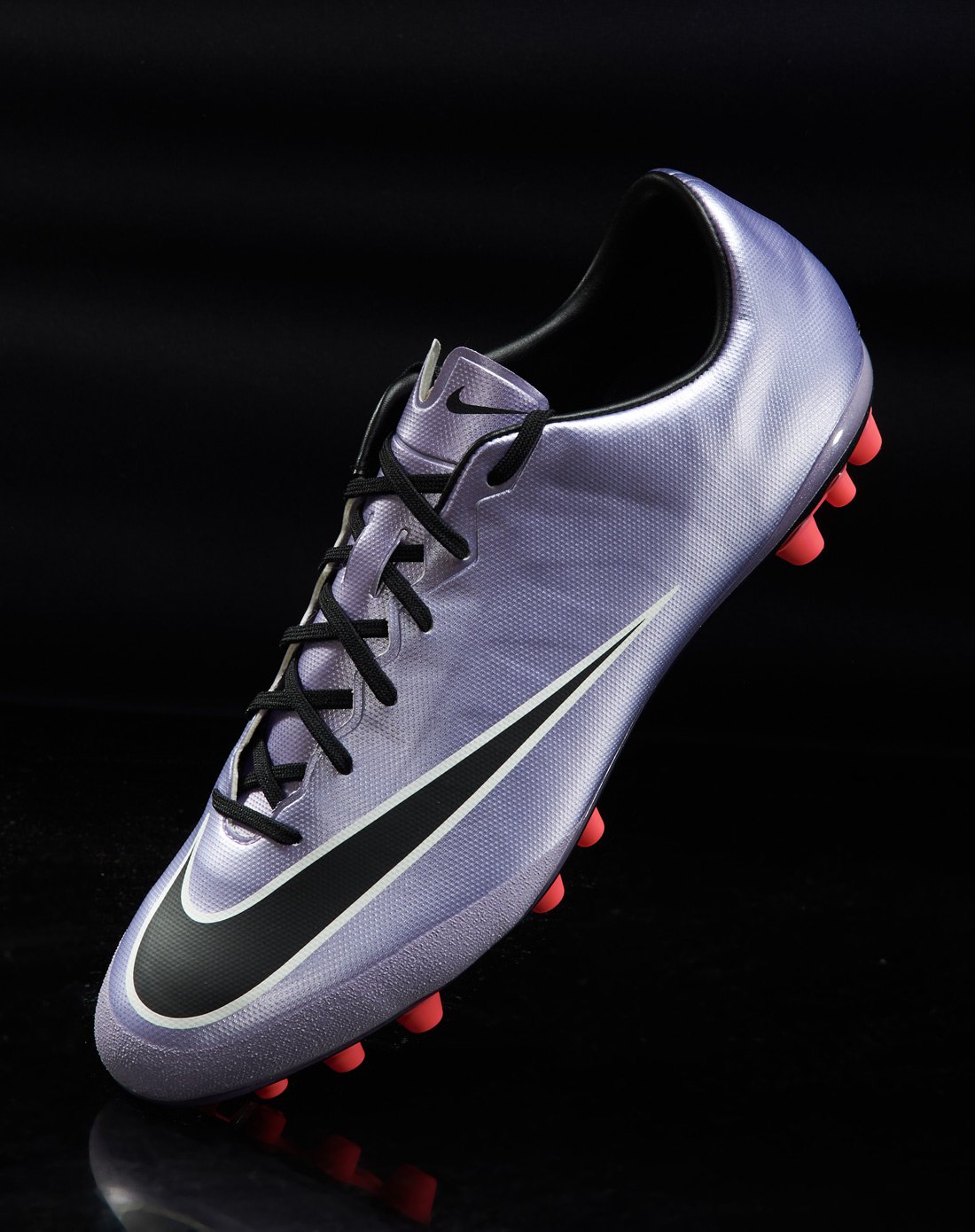 耐克nike 刺客10 ag 男款雾紫/黑足球鞋 足球系列