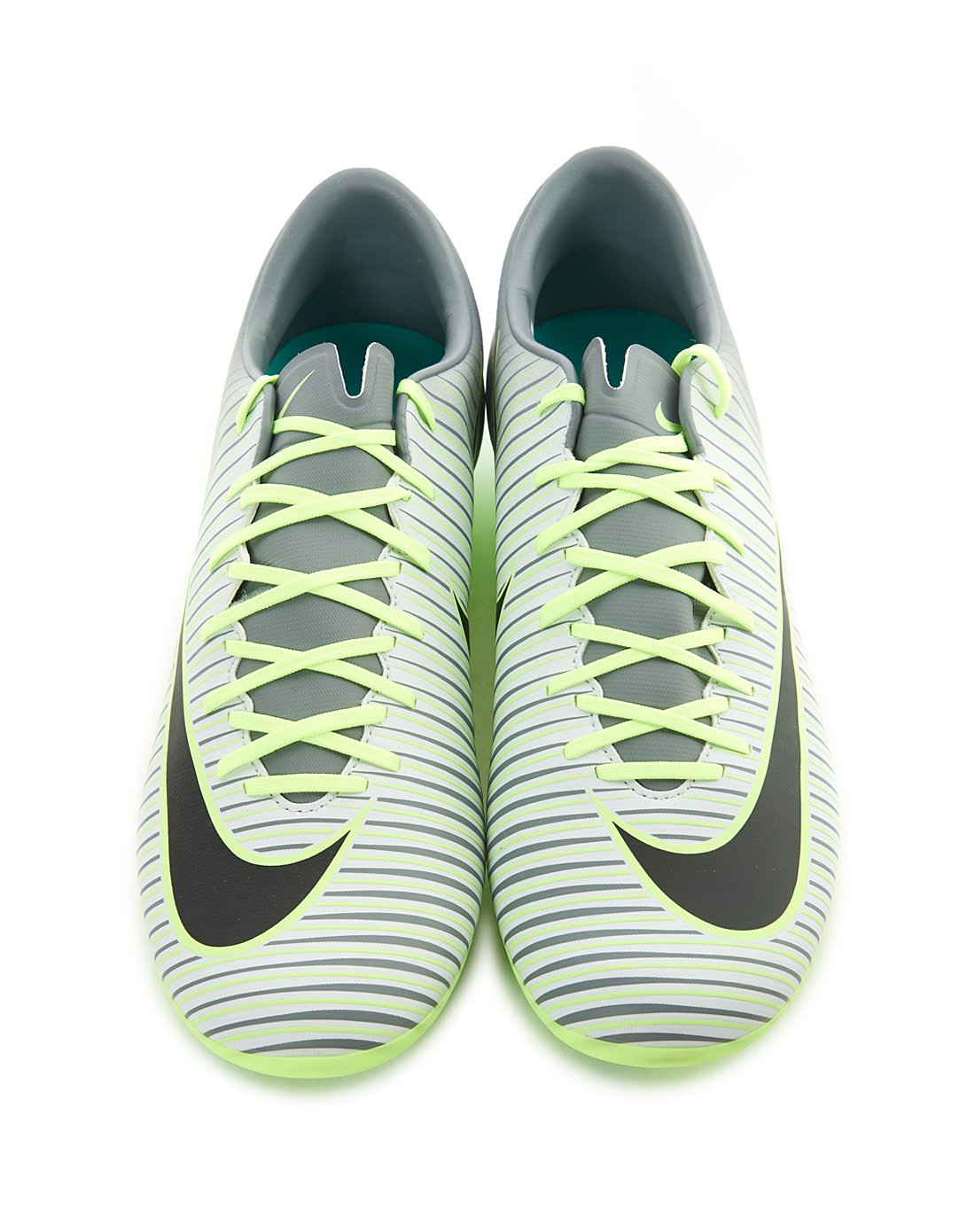 耐克nike 刺客11 ag 男款银灰色/黑/幽灵绿足球鞋 足球系列