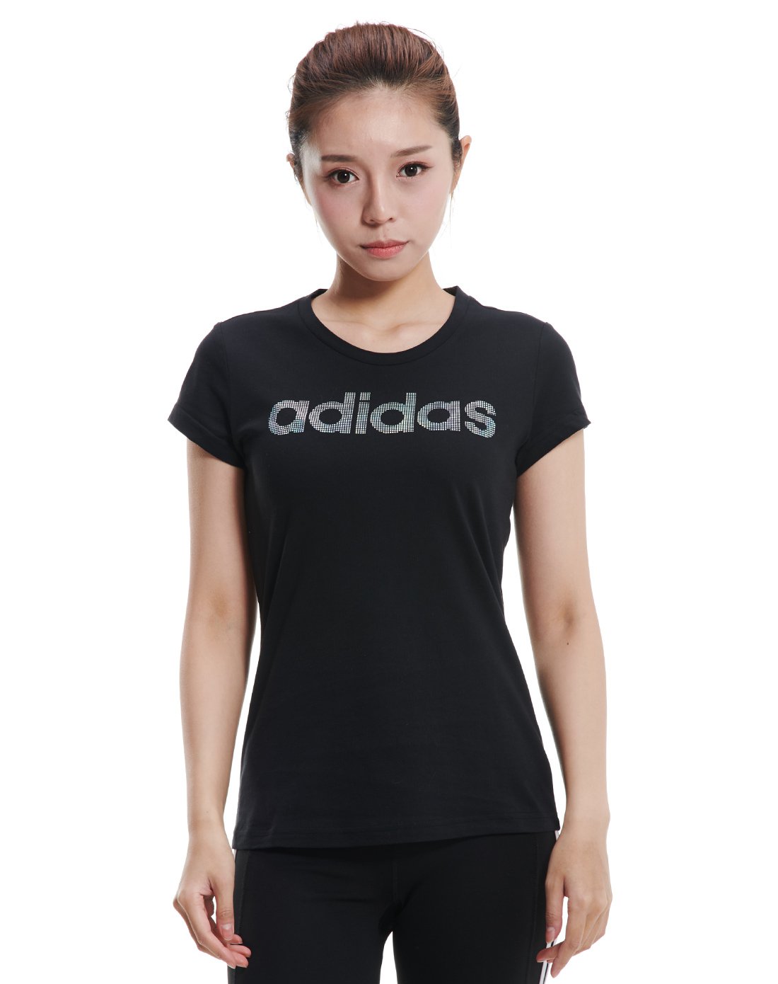 透气排汗 女款短袖t恤 跑步系列 阿迪达斯adidas