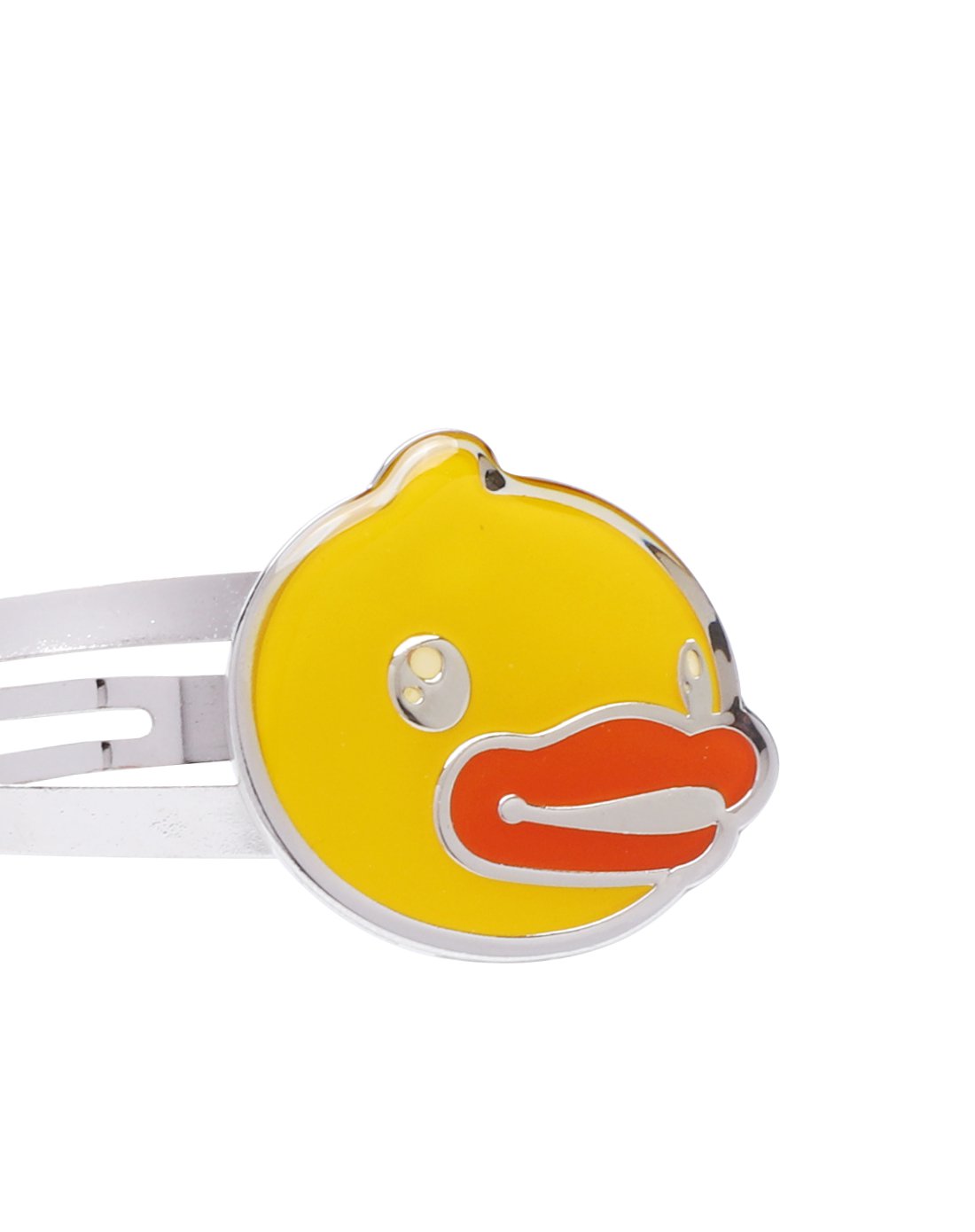 小黄鸭四季通用简约无压痛呆萌鸭头水滴夹bb夹发夹头饰发饰