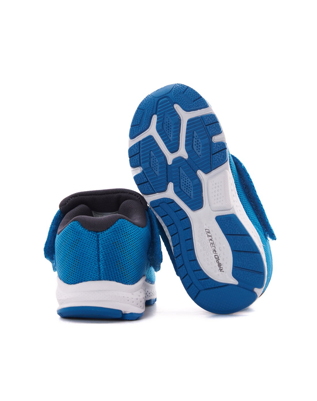 new balance 缓震 男子小童蓝色飞机鞋 跑步系列