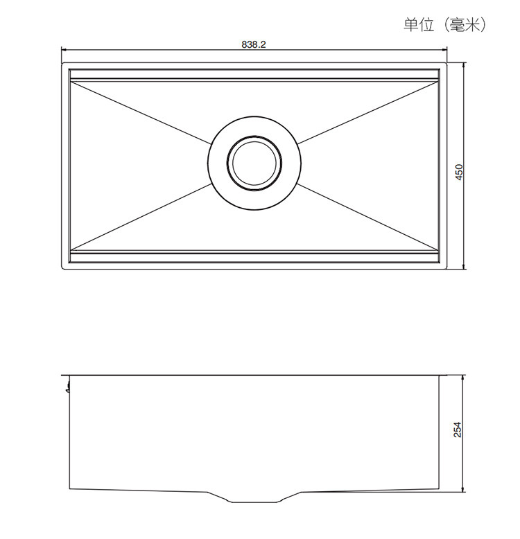 kohler科勒家用厨房304不锈钢手工水槽单槽洗菜盆套餐