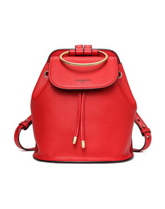 宾度女士双肩包简约女包休闲包背包