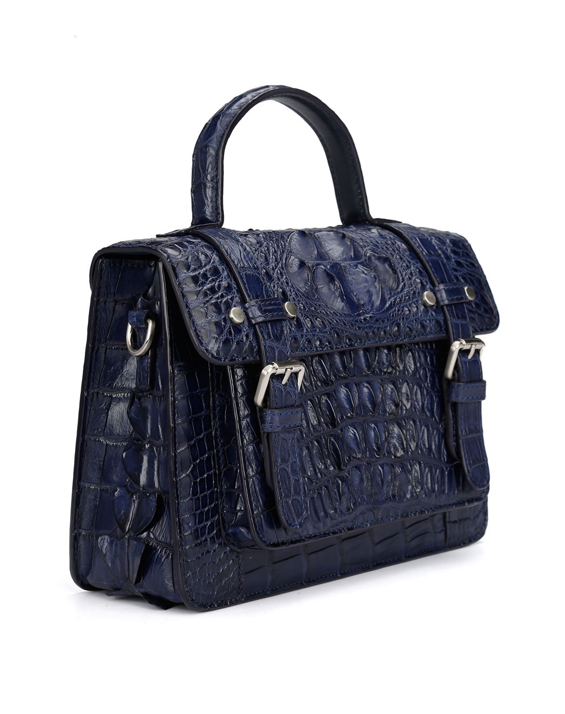 2018新品 真鳄鱼骨皮女士单肩/手提包