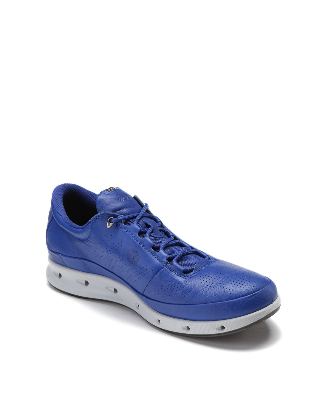 ecco爱步男鞋舒适休闲牛皮鞋 防水透气潮流运动户外鞋 透氧