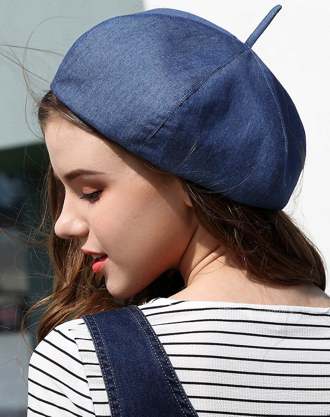 夏季帽子女街头俏皮时尚遮阳六角帽布帽南瓜帽春夏薄款