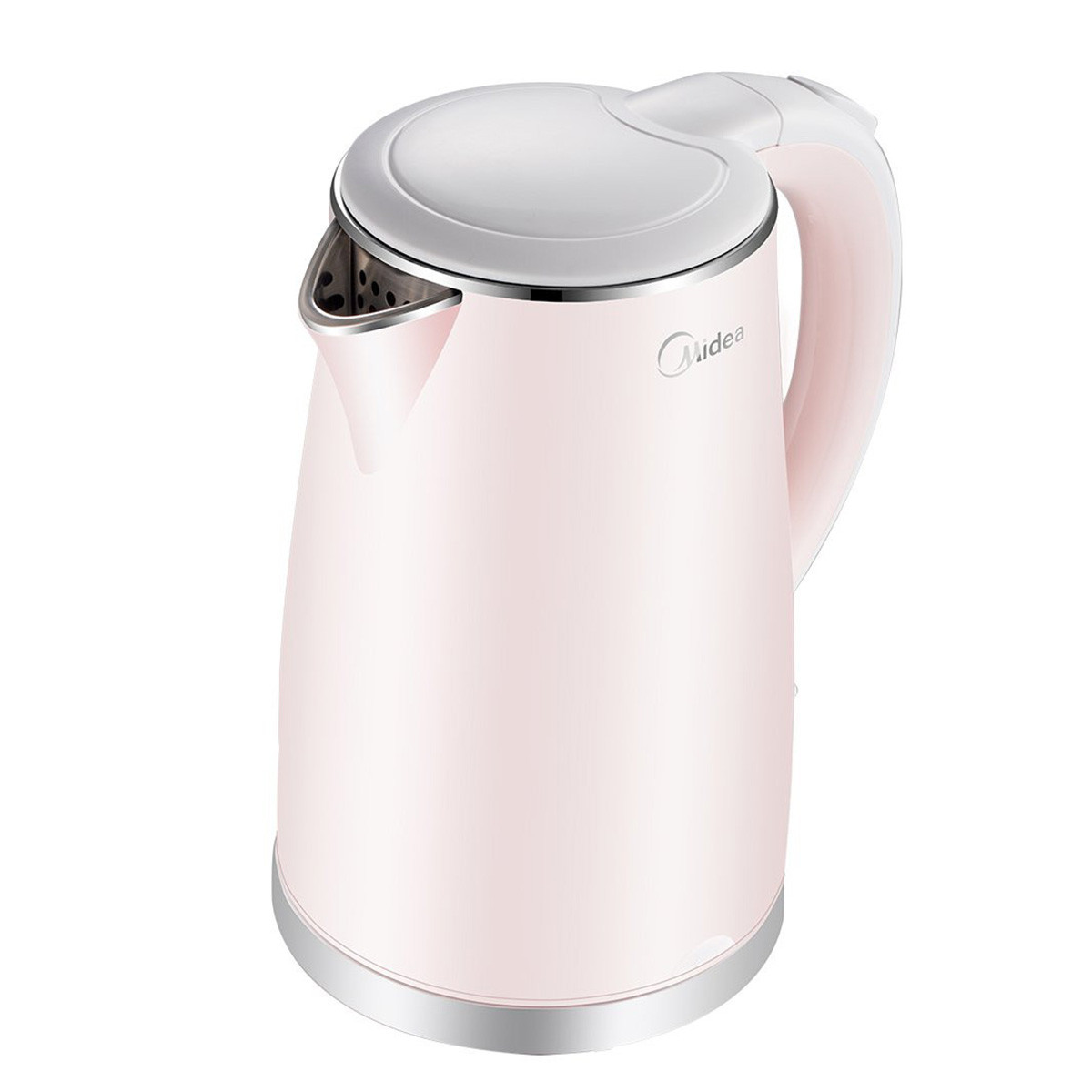 midea/美的whj17b05电热水壶时尚裸色1.