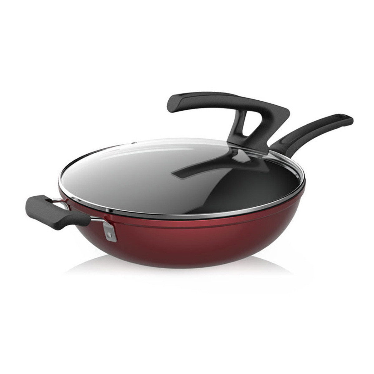 美的midea精品专场midea/美的cl32t1平底炒锅32cm不