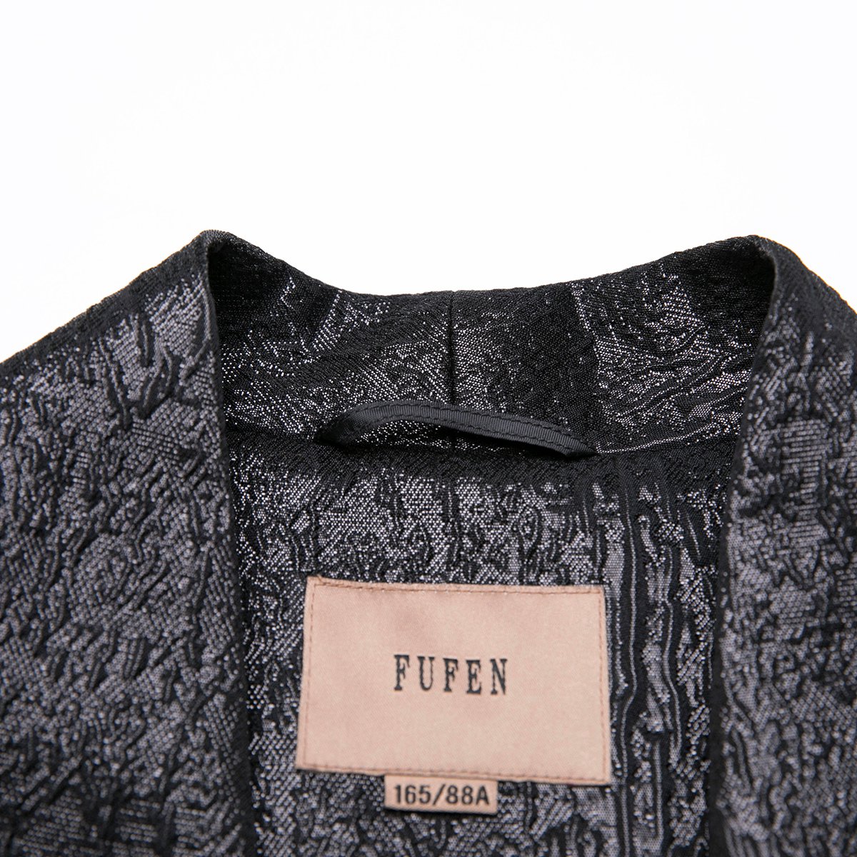 福芬fufen女装特卖旗舰店fufen福芬2018春夏新款大衣长款风衣七分袖