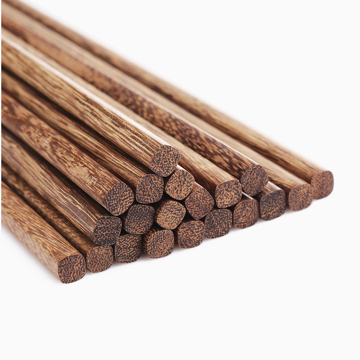 天然鸡翅木筷子20双装实木制筷子餐具套装