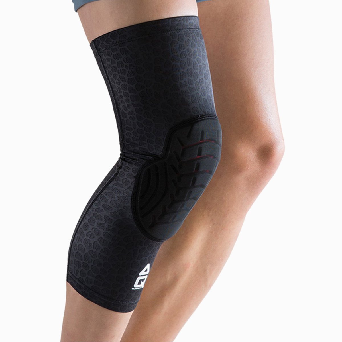 美国aq护膝垫片透气款防护篮球护具男23511单只装 s