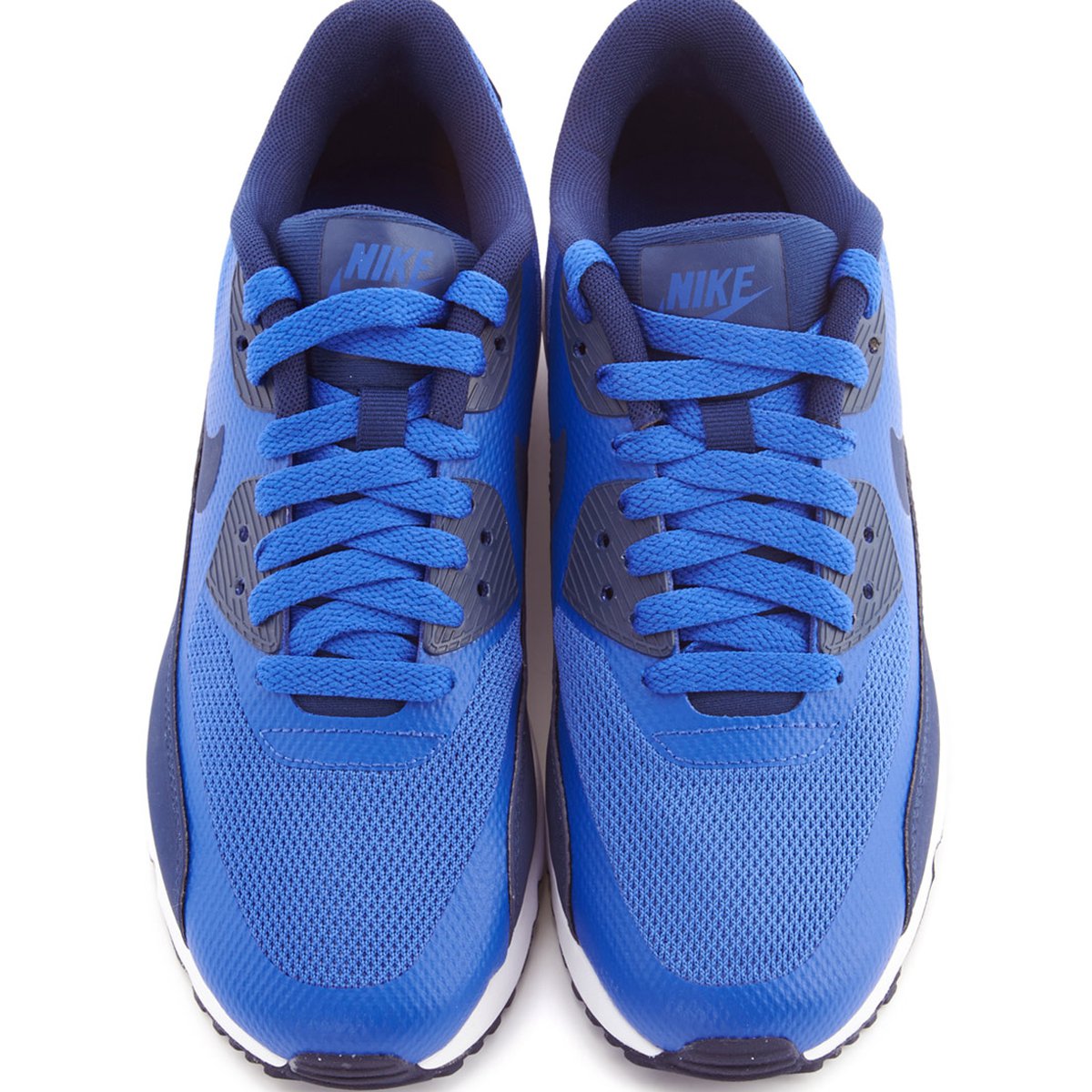 耐克nike air max 90 男子大童蓝色运动鞋 运动休闲系列