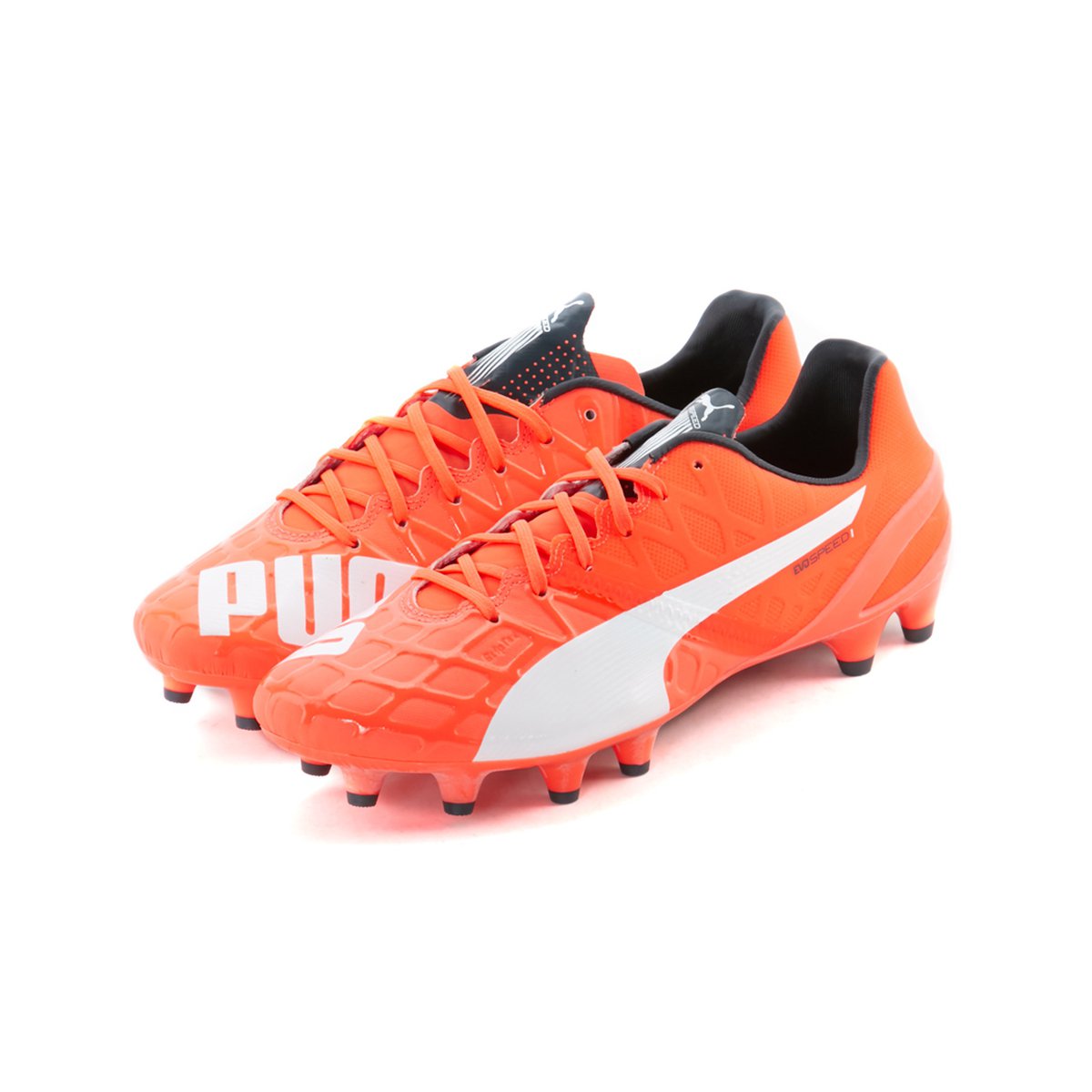彪马puma evospeed fg 中性款橙色足球鞋 足球系列