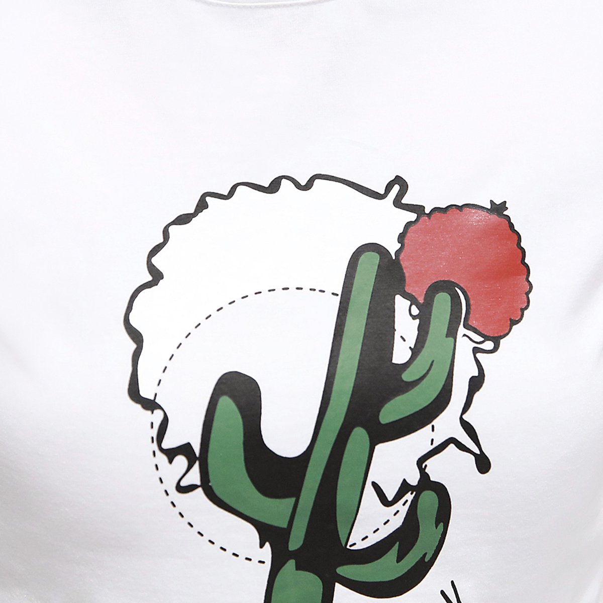 简约百搭休闲印图案短袖t恤