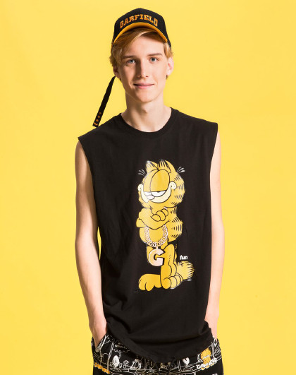garfield加菲猫联名系列 运动背心男fun
