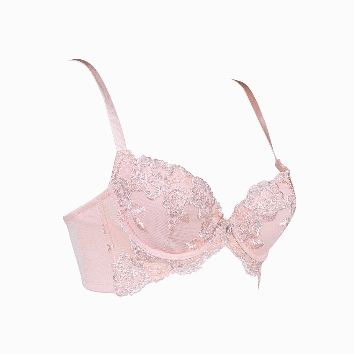 triumph/黛安芬内衣大胸性感文胸有钢圈刺绣蕾丝支撑胸罩16-7753