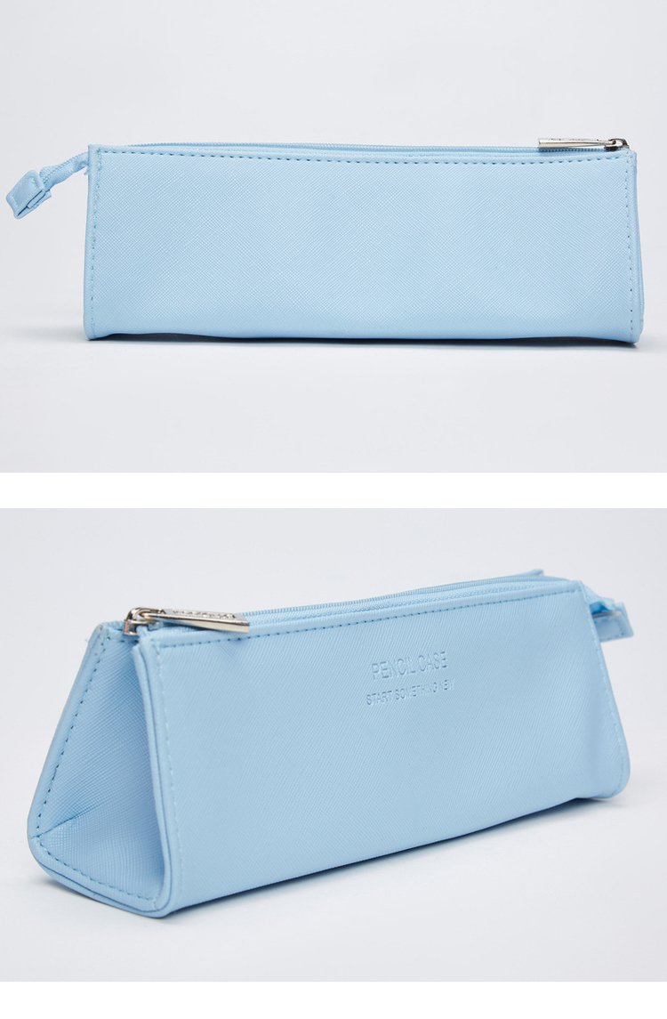 deesha2018秋季新款女童纯色印字笔袋