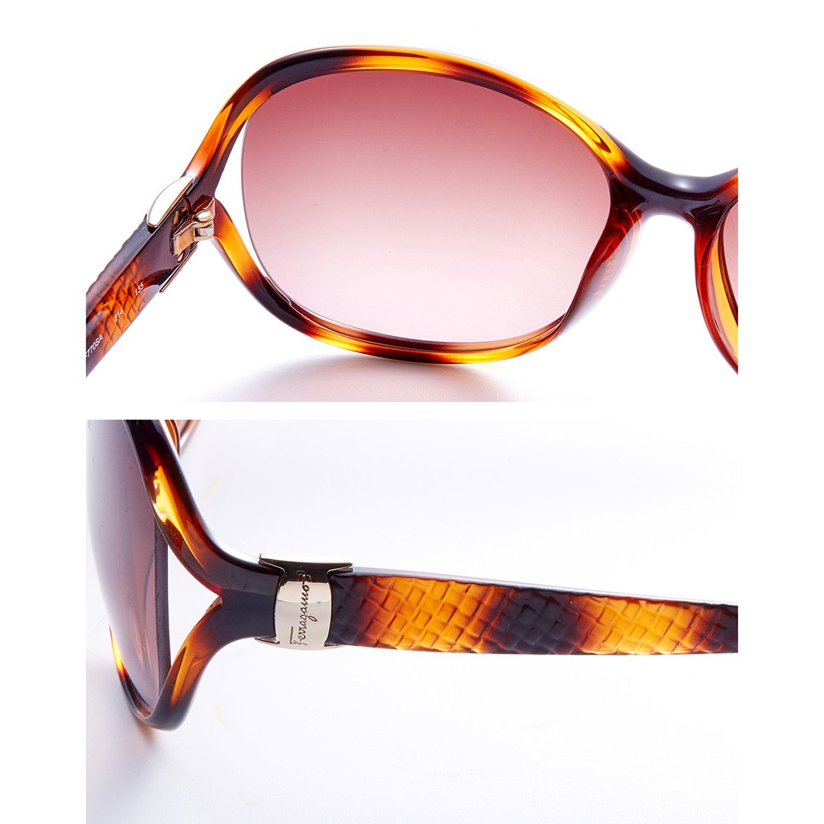 salvatore ferragamo 菲拉格慕蝴蝶形太阳镜女款经典logo百搭防晒墨镜