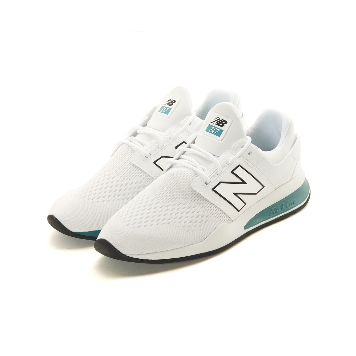 new balance 247系列 中性款白色运动鞋