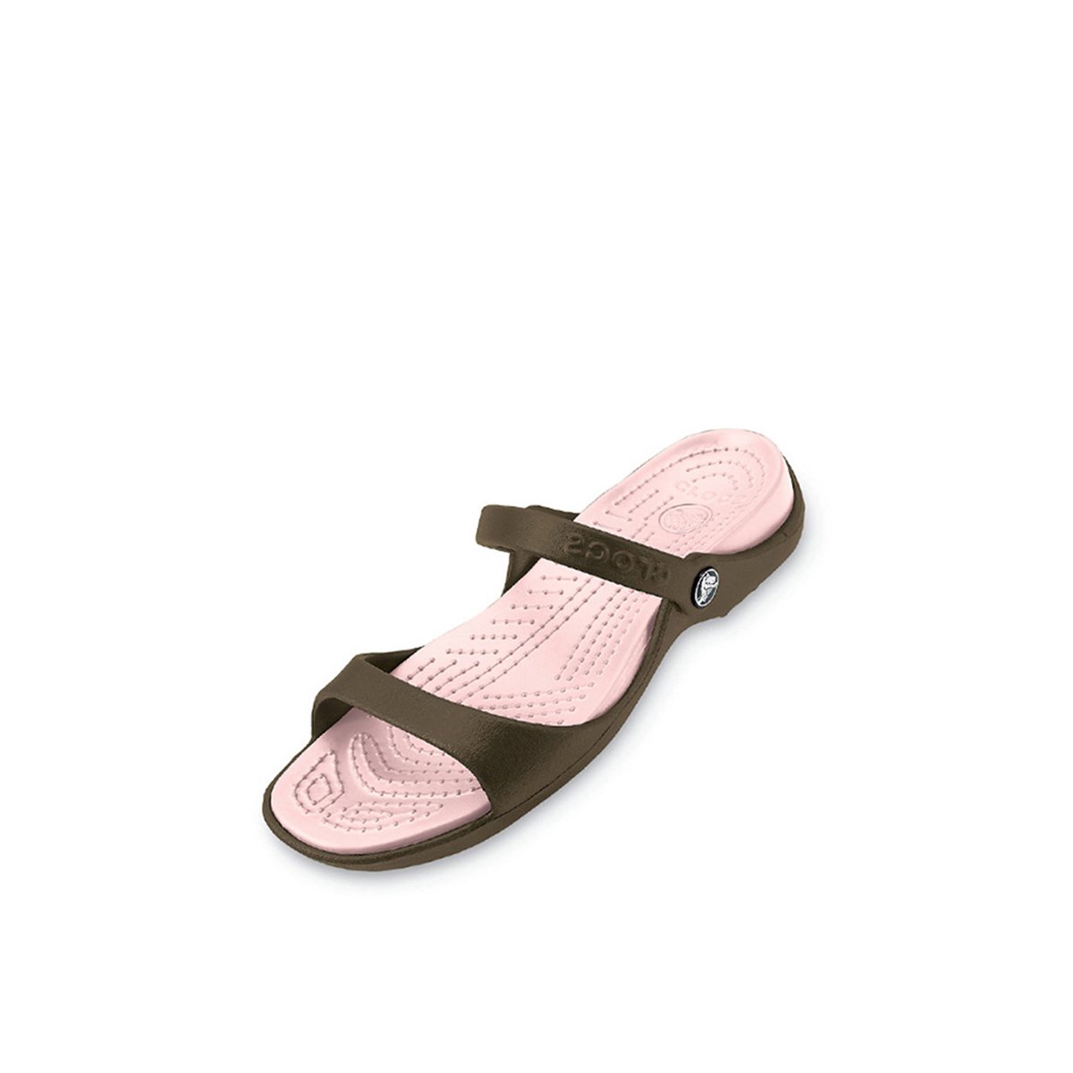 crocs卡骆驰女鞋夏季休闲时尚蔻莉简约平底凉鞋