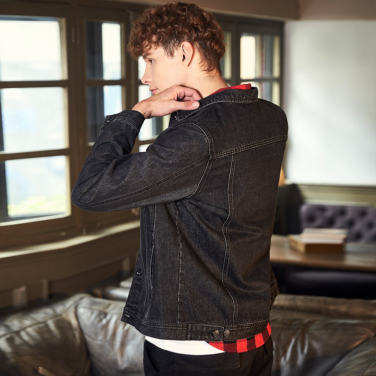 唐狮tonlion潮酷优先购牛仔外套男款外套牛仔衣青年经典百搭外套男款