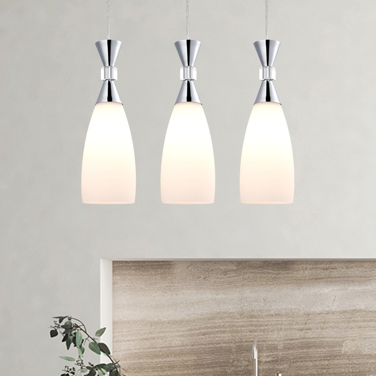 雷士照明餐厅吊灯现代简约个性家用餐厅吊灯一头三头