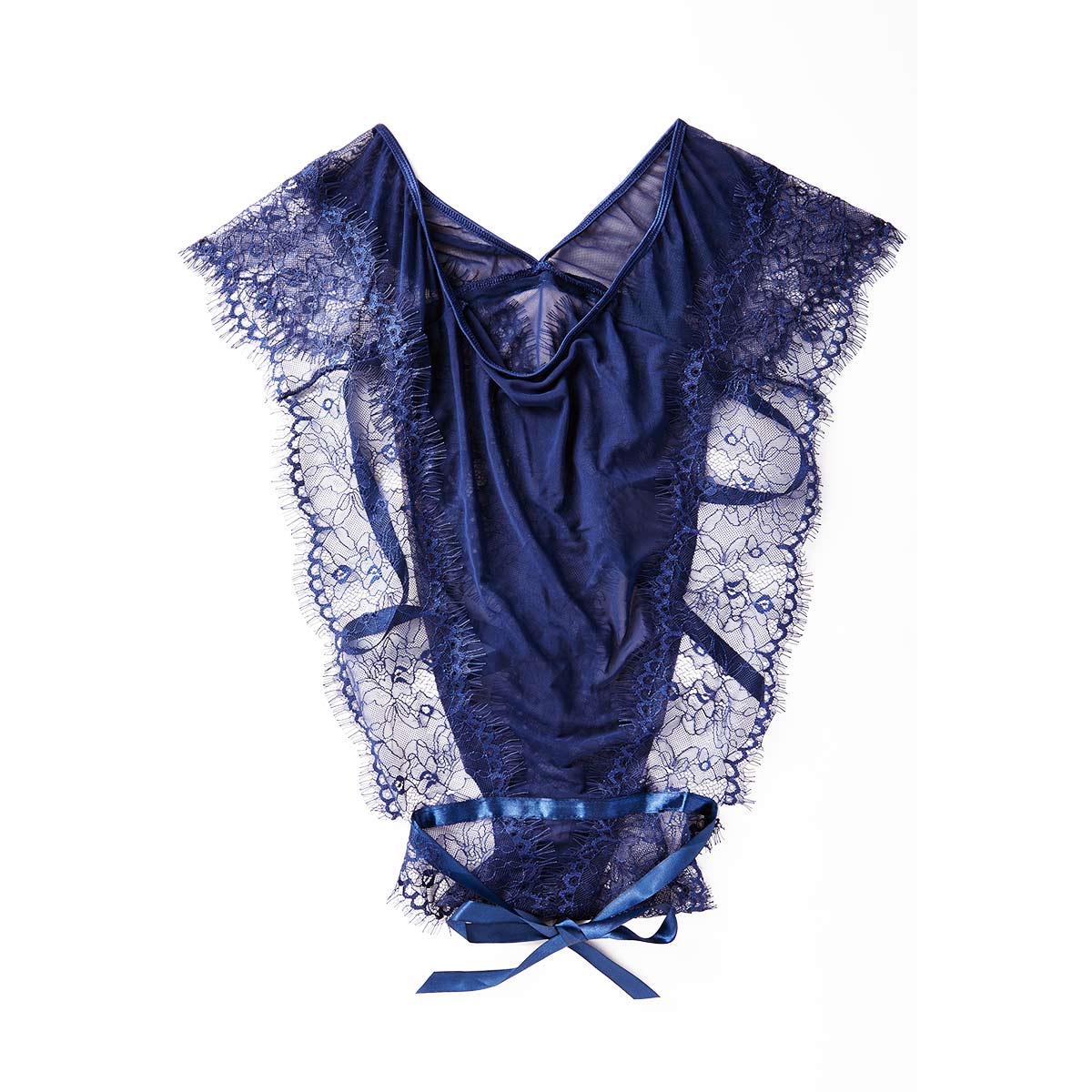 兰缪18新款情趣内衣管阿姨同款网纱蕾丝连体衣性感诱惑家居服