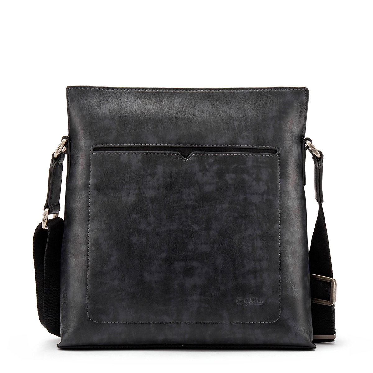 男士头层牛皮百搭商务休闲男式斜挎包