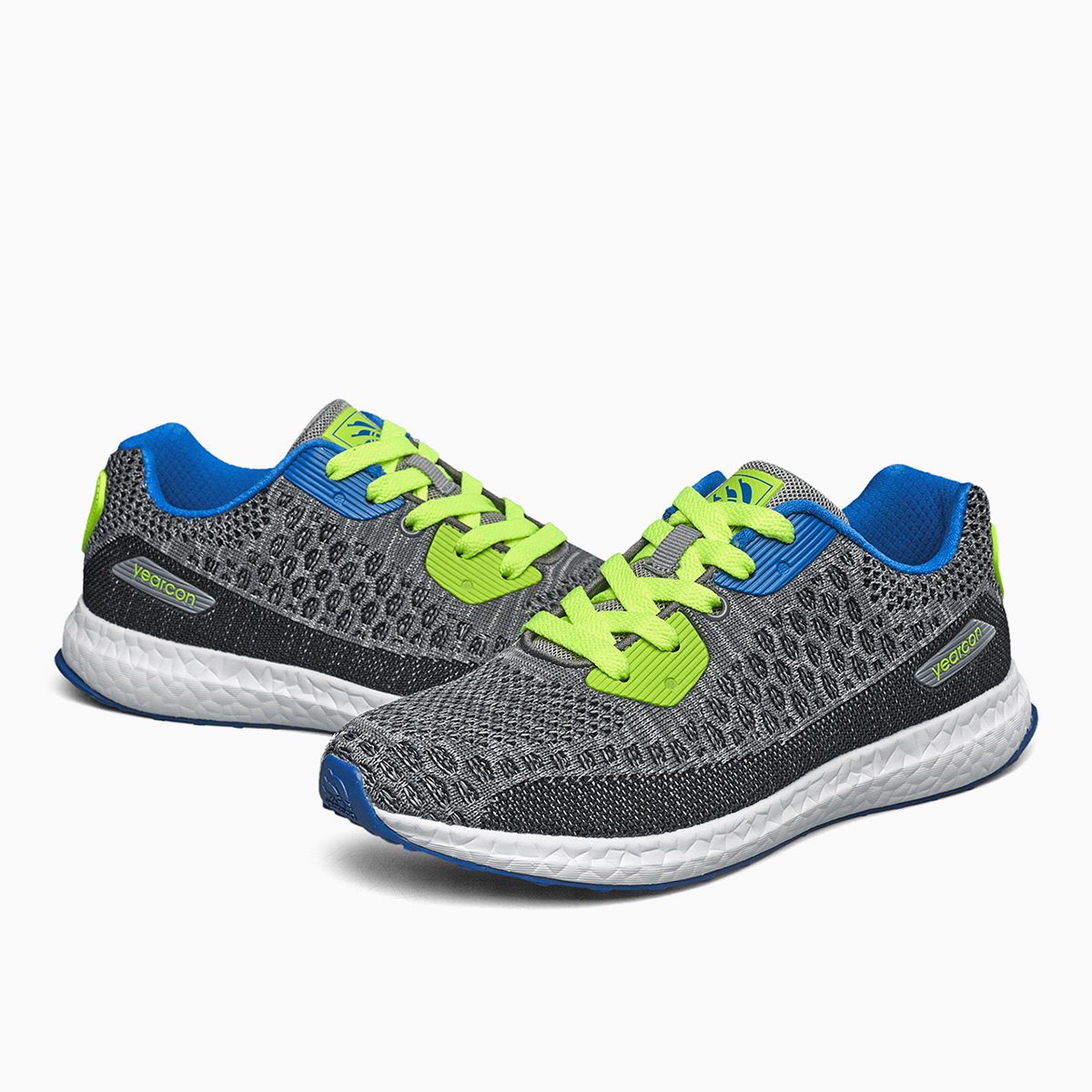 意尔康 运动女鞋夏季时尚撞色轻便透气女款运动跑步鞋 休闲鞋