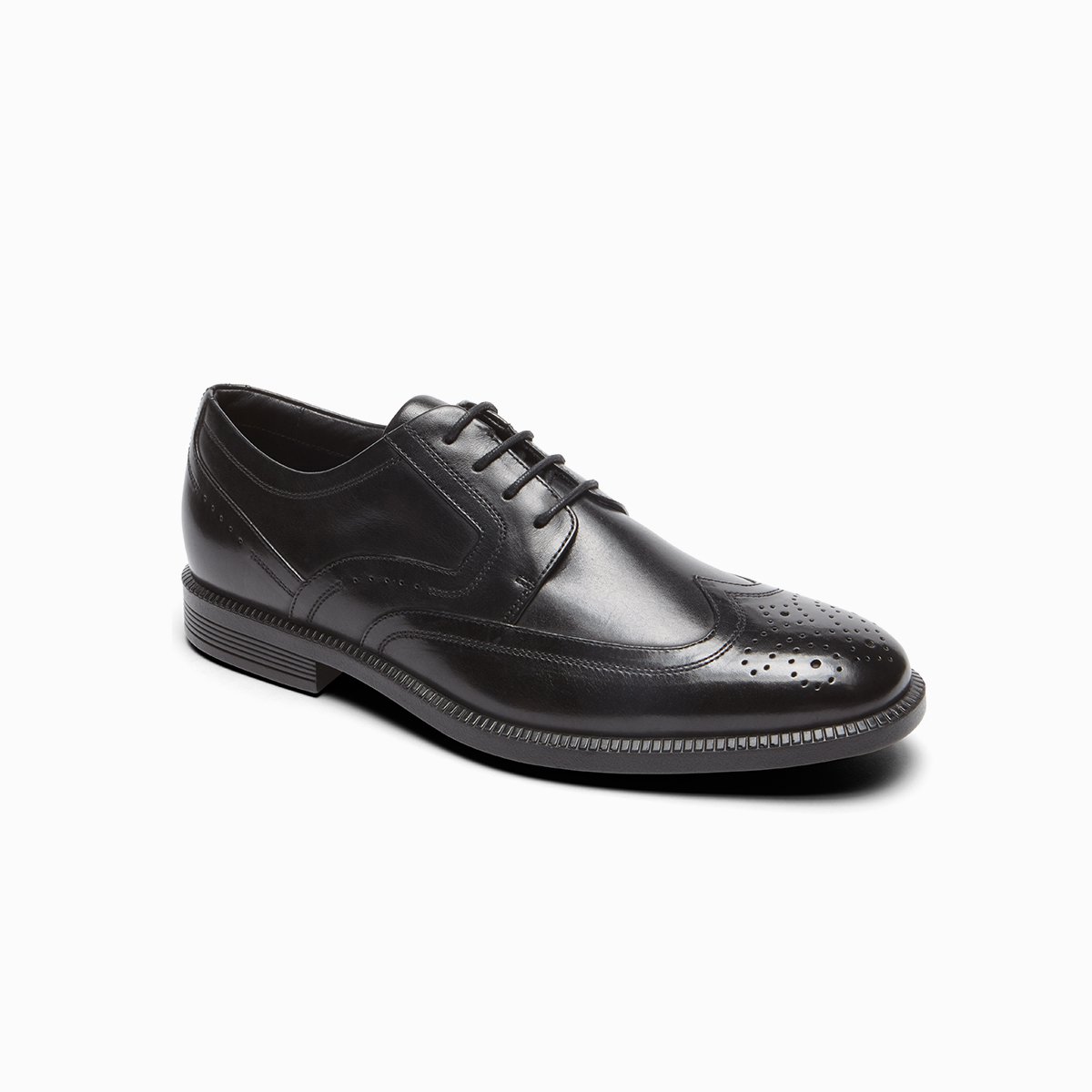 rockport/乐步皮鞋男时尚英伦休闲真皮商务正装布洛克皮鞋v80648