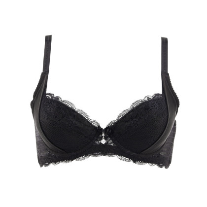 曼黛玛琏内衣专场曼黛玛琏【双弧圈 调整型】性感蕾丝深v聚拢u型美背