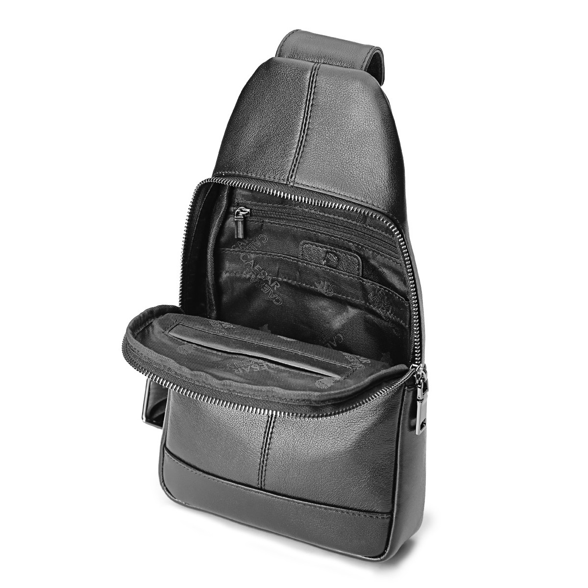 男士2018新品男包斜挎包牛皮单肩包休闲男式胸包单肩斜挎包男包