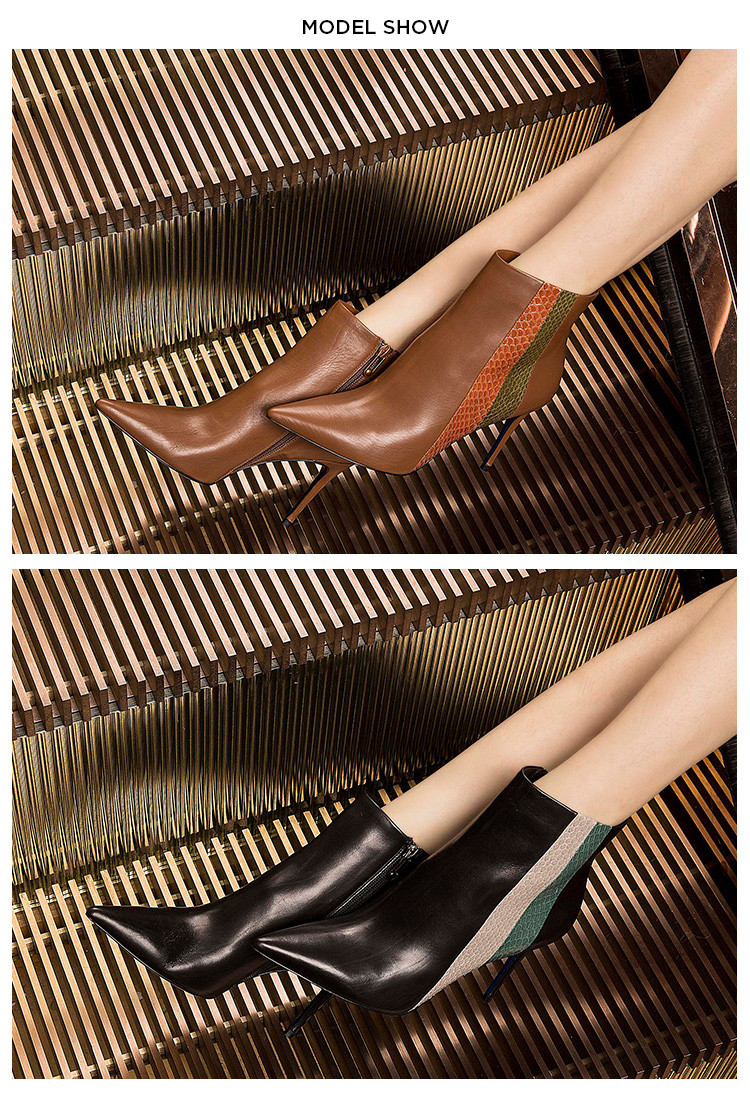 套脚短靴子 适用季节: 春秋 风格: 欧美 包头: 尖头 跟型: 细跟 款式