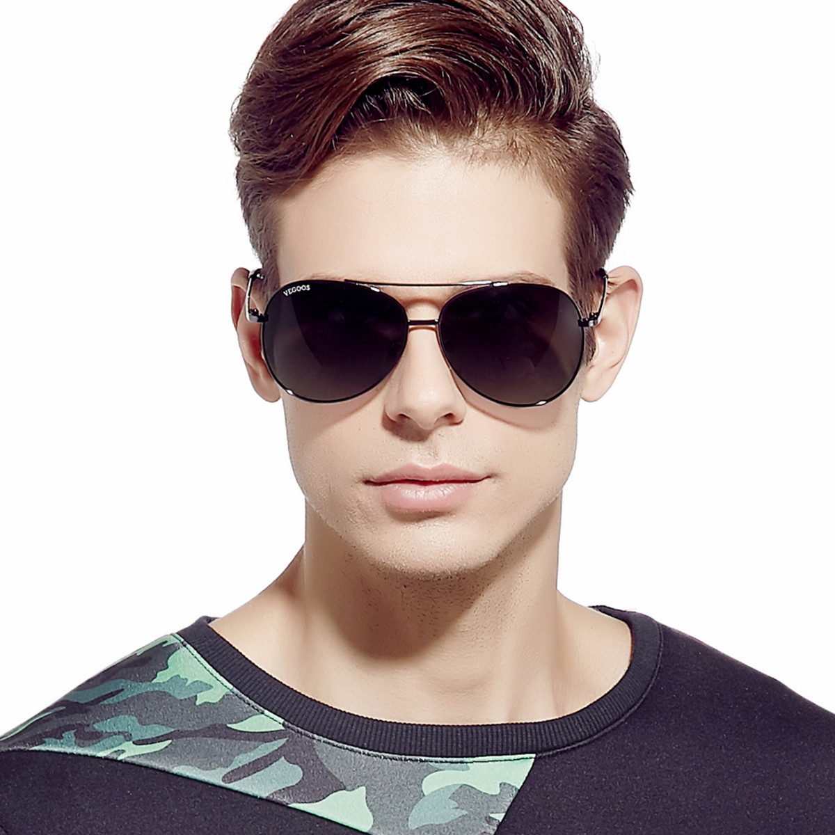 【飞行员系列】太阳镜男士偏光眼镜驾驶复古墨镜