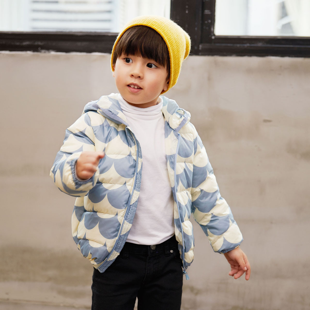 中性羽绒服男女宝宝可爱加厚外套