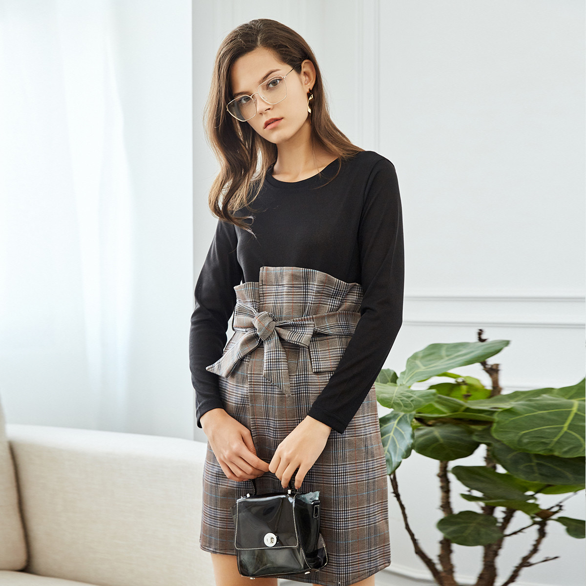 周年狂欢-milli millu女装专场 2018秋季新款韩版女式休闲时尚修身