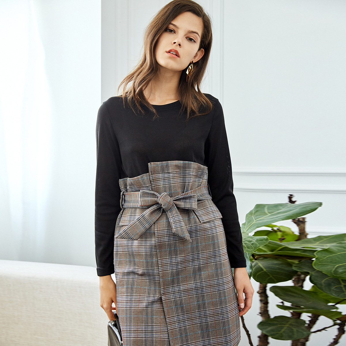 周年狂欢-milli millu女装专场 2018秋季新款韩版女式休闲时尚修身