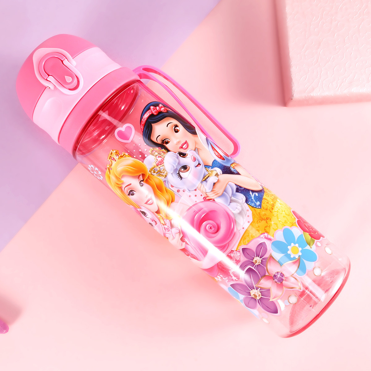 570ml迪士尼/disneye儿童水杯儿童水壶男女小学生防漏直饮水壶防摔