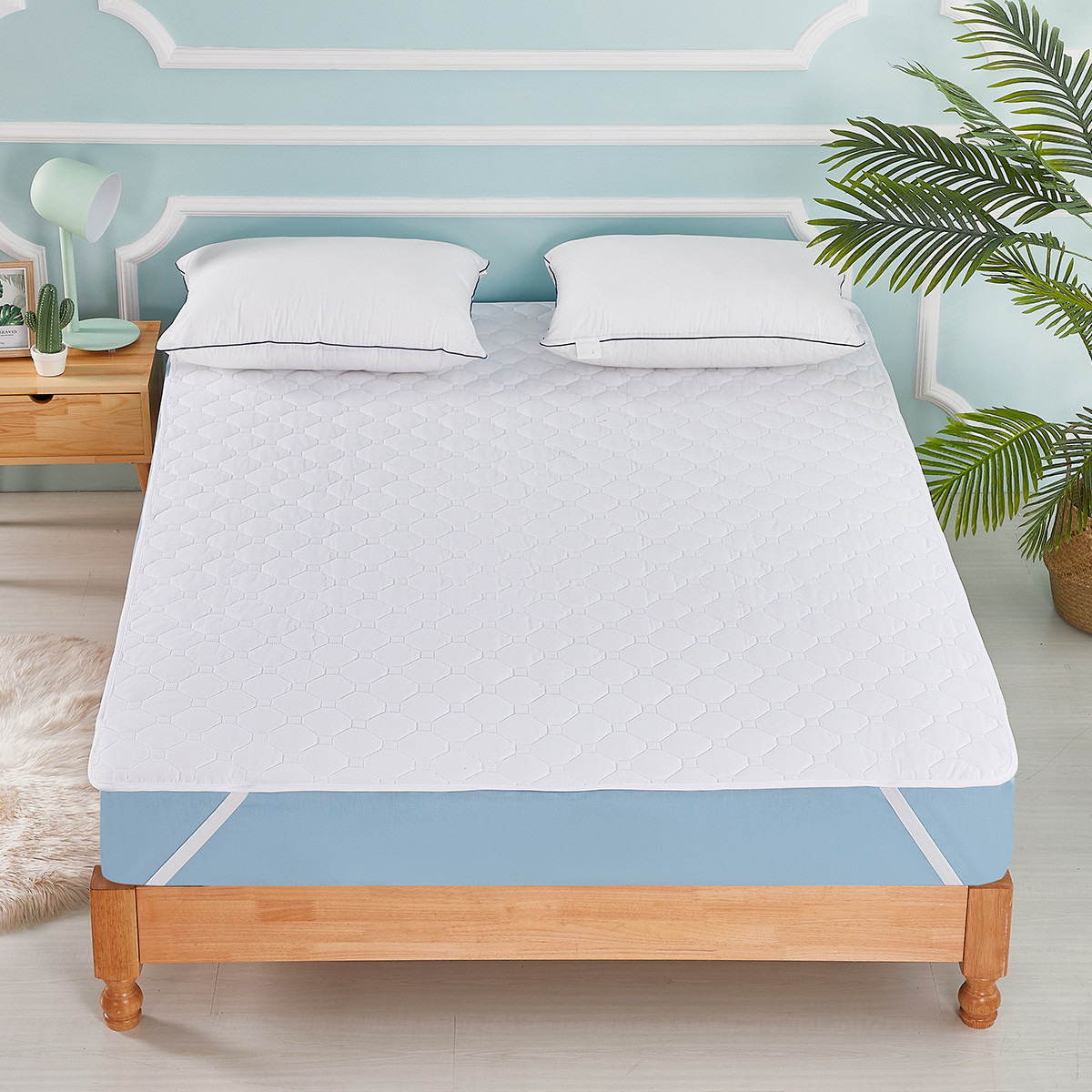 超声波床笠款保护垫 薄床垫 床垫