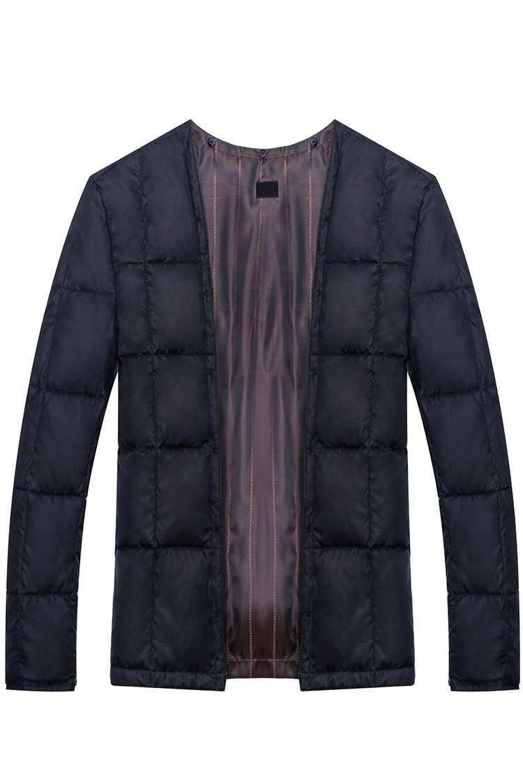 恒源祥冬装中老年男士羽绒服加厚保暖内胆脱卸中长款外套